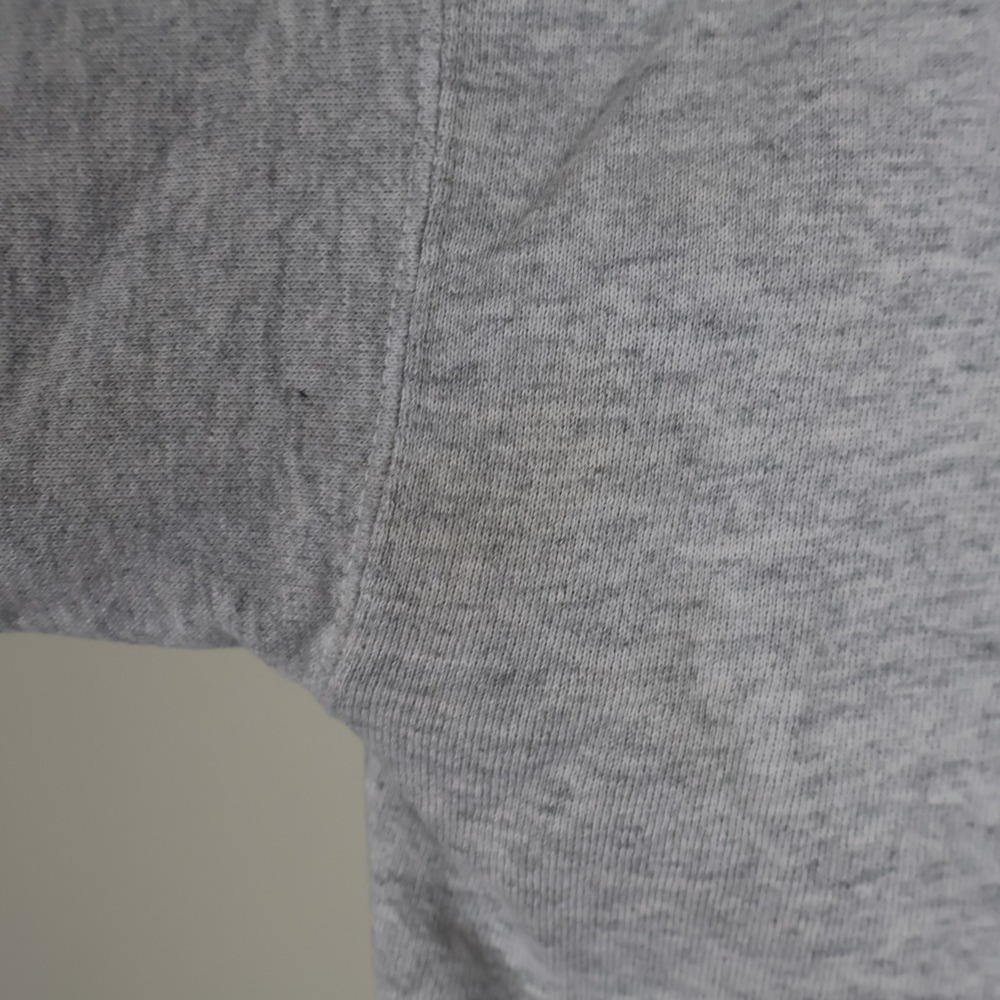 Vintage 90s Discus Athletic Big Logo Cropped Sweatshirt Gray 2XL Tall 26x27 - Picture 11 of 16